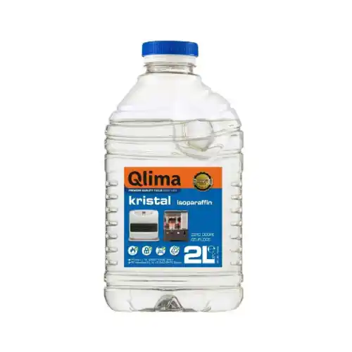 Combustibile liquido Kristal a base di isoparaffina per stufe a combustibile tanica 2 lt punto di infiammabilità > 65°C Goedkoop