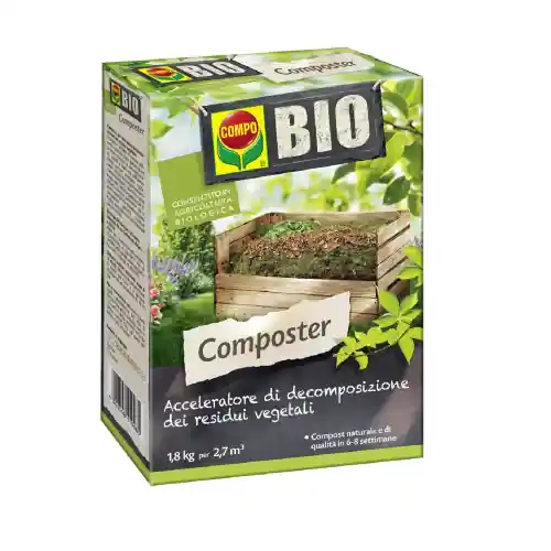 Premium Compo composter 1,8 kg acceleratore di decomposizione dei residui vegetali 6 - 8 settimane