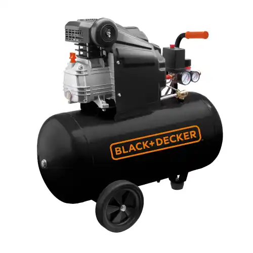 Beperkt Aanbod Compressore Black&Decker 205/50 potenza 2 Hp / 1,5 kW serbatoio 50 lt pressione massima 8 bar