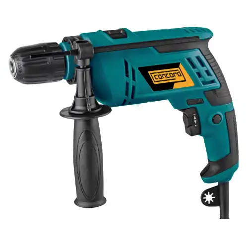 Gereduceerde Prijs Concord trapano a percussione 550W con impugnatura soft grip reversibile per edilizia fai da te