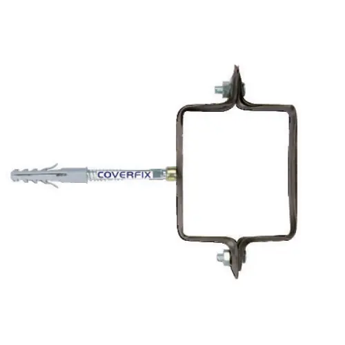 Hoge Kwaliteit Conf. 2 pz collare per pluviale testa di moro quadrato 100x100 mm grondaie pluviali tubi