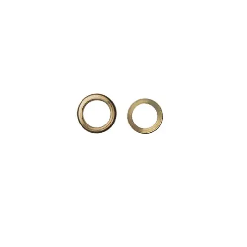 Confezione 100 rondelle in ottone diametro Ø 14 mm alzaporta rosette per cerniere Gecertificeerd