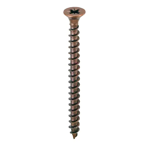 Confezione 200 viti per legno Mod. 05052 4x45 mm T.S.P. in acciaio bronzato testa svasata piana per pannelli di legno truciolare conglomerato Koop Online