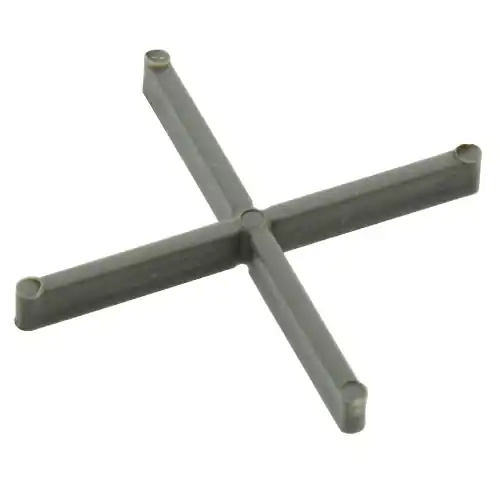 Confezione 250 pz distanziatori a croce per pavimenti piastrelle per fuga 2 mm in plastica Korting