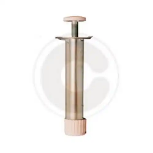 Confezione da 4 piedini in acciaio zincato per mobili mobile da cucina cm 15 regolabili Ø 28 mm Tijdelijk Beschikbaar