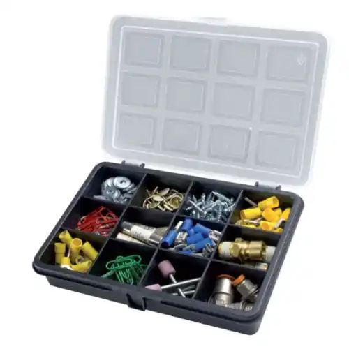 contenitore scatola portaminuteria cm 24x19x3,7h a 16 scomparti antiurto Gereduceerde Prijs