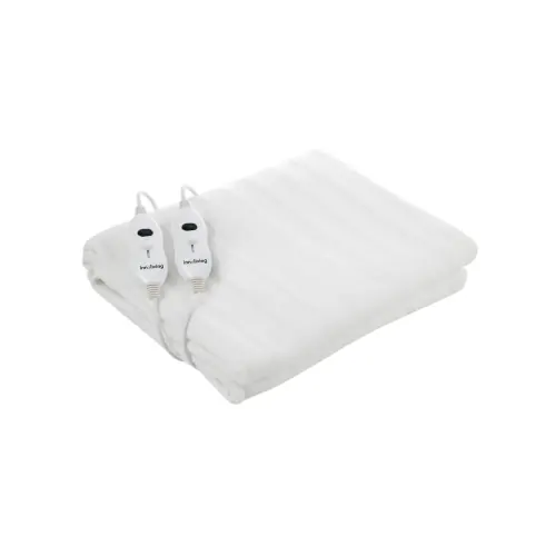 Speciale Aanbieding Coperta termica termocoperta matrimoniale 2 piazze 140x160 cm scaldaletto elettrico 2 x 60 W in poliestere