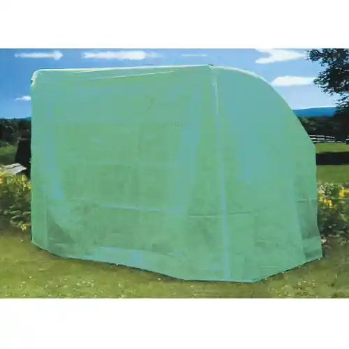 Copertura per dondolo da esterno in poliestere verde cm 215x153x145 chiusura con zip lavabile e resistente alle intemperie Finale Uitverkoop