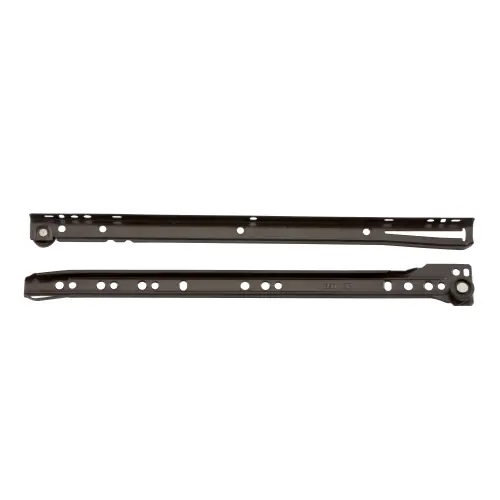 Koop Vandaag coppia guide per cassetti in acciaio marrone 50 cm guida accessori cassetto