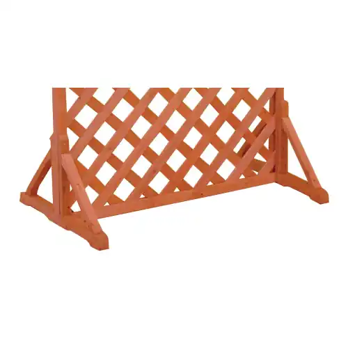 Coppia piedini di sostegno per pannelli grigliati cm 60x30 piedi per tutti i tipi di pannelli Must-Have