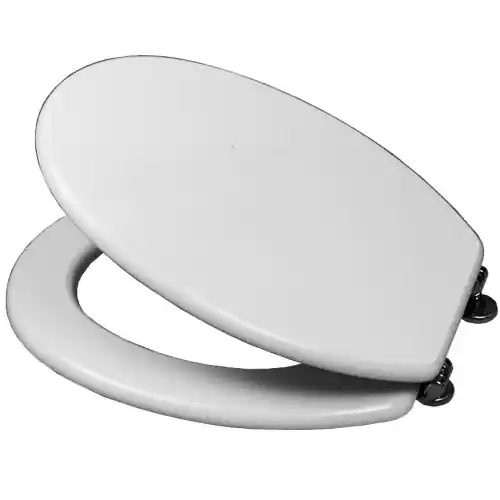 Coprivaso Mod. Classico universale in legno e strato di poliestere 37x44 cm bianco copriwater Flitsaanbieding