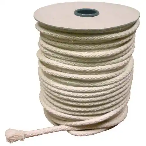 Corda cordoncino 5 mt di stoppino in cotone Ø 8 mm stoppini di ricambio per torce fiaccole candele Laatste Kans